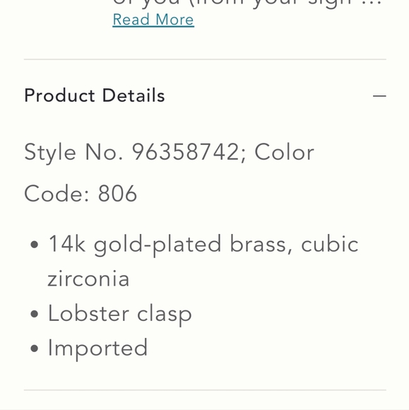 Anthropologie Virgo Charm Necklace - Picture 8 of 8